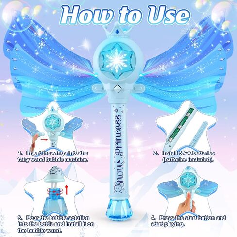 Dinosaur Bubble Wand Toys for Kids Age 3 4 5 6 7 8 Years Old: Bubbles Machine for Kids, Toddler Outdoor Toys, Gifts Birthday Presents for 3 4 5 6 Year Old Boys Girls in Kuwait