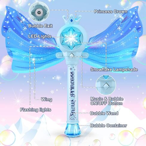Dinosaur Bubble Wand Toys for Kids Age 3 4 5 6 7 8 Years Old: Bubbles Machine for Kids, Toddler Outdoor Toys, Gifts Birthday Presents for 3 4 5 6 Year Old Boys Girls in Kuwait