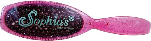 Sophia's 18" Glittery Hot Pink Doll Hairbrush, Ideal for Wig-Like Hair in Kuwait