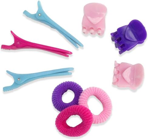 Sophia's 18" Glittery Hot Pink Doll Hairbrush, Ideal for Wig-Like Hair in Kuwait