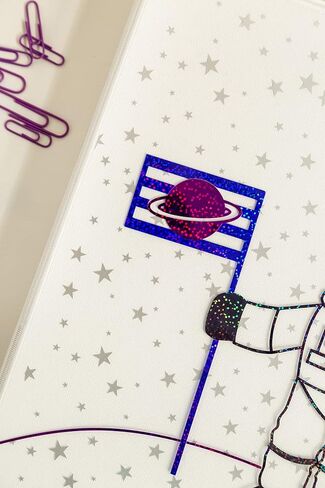 Cricut 2003986 Holographic Sparkle Vinyl, 12" x 48", Opal in Kuwait