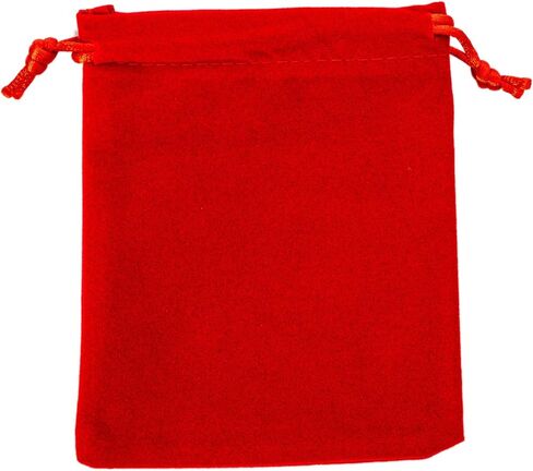 Kaoyoo 25pcs 4 "x4.7"/10cmx12cm أكياس الهدايا المخملية لحفل الزفاف ، أعياد الميلاد ، عيد الميلاد ، تعبئة المجوهرات in Kuwait
