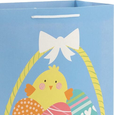 Hallmark 6 "حزمة هدايا عيد الفصح الصغيرة (8 أكياس: سلة عيد الفصح ، أرنب عيد الفصح ، الفراخ ،" Happy Easter ") للأطفال ، تفضل الحفلات ، بطاقات الهدايا in Saudi Arabia