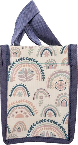 Karma Reusable Gift Bags - Tote Bag and Gift Bag with Handles - Perfect for Birthday Gifts and Party Bags RPET 1 Rainbow Tiny in Kuwait