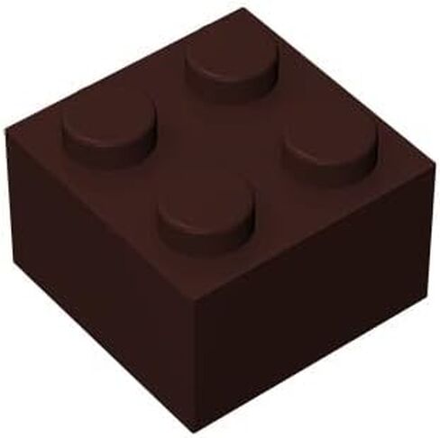 Classic Building Bricks 2 x 2 100 Piece, Creative Play Set - 100% Compatible with and All Major Brick Brands 3003(Colour:Light Gray) in Kuwait