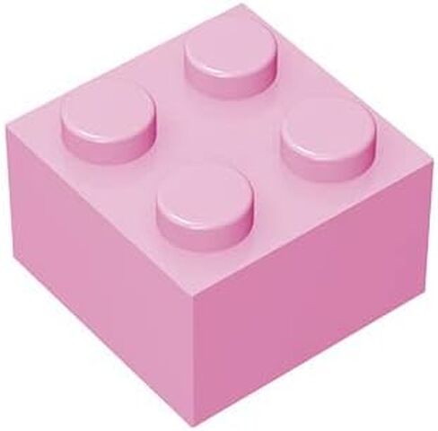 Classic Building Bricks 2 x 2 100 Piece, Creative Play Set - 100% Compatible with and All Major Brick Brands 3003(Colour:Light Gray) in Kuwait