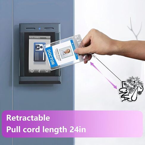 CNA Badge Reel Holder Retractable for Certified Nurse Nursing Assistant & Medical Worker | CNA Graduation Gifts, Funny Nurse ID Name Badge Reel with Alligator Clip & 24" Durable Nylon Cord | Acrylic in Saudi Arabia