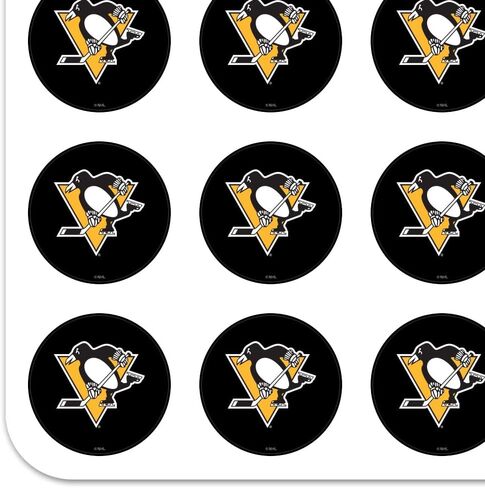 Pittsburgh Penguins شعار مخطط التقويم القصاصات صياغة الصياغة in Saudi Arabia