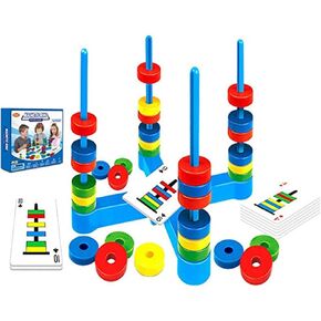 Board Games, Toptrend Kids Game Toy for 4-6 Boys & Girls STEM Science Toys Fun for Family Game Nights Cards Game Holiday
