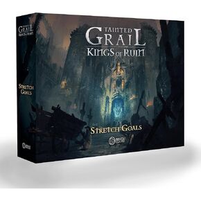 Awaken Realms Tainted Grail: Kings of Ruin Board Game Stretch Goals Expansion - Unlock Additional Adventures and Enhancements! Ages 14+, 1-4 Players, 2-3 Hour Playtime, Made by Awaken Realms