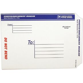 LePage's USPS Document Mailer 9 x 12 Inches, White, 1 Mailer (81334)