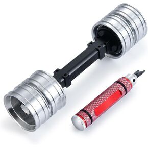 Aluminum Alloy Rear Straight Axle with Wheel Rims Upgrade Parts for 1/14 Tamiya Trailer Tractor Truck RC Car