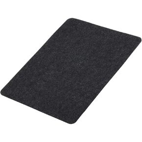 YOKIVE Mouse Pad, Felt Double-Sided Soft | Writing Mat for Desktop Mouse (Gray, 9.25x7.87 Inch)