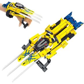 Wolver Claw Building Toys for Kids Ages 6 and Up - Kids Role Play Toys with Simulate Flexible Claw - 260pcs Super Hero Building Blocks Elements for Play and Display
