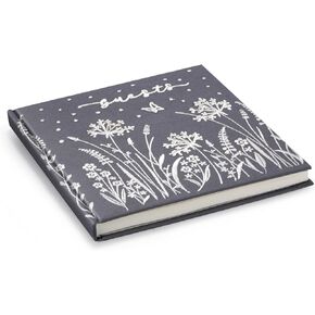 Wedding Guest Book - Embroidered Guest Book Wedding Reception, Baby Shower Guest Book - Polaroid Wedding Guest Book with 3 DIY pens+1 Diamond Pen-Wedding Guest Book Alternative(Sage Green)