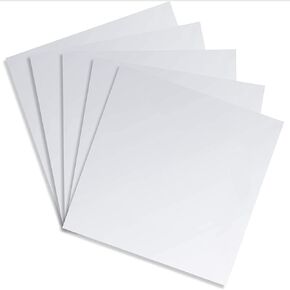 Juvale 5 Pack 12x12 Inch Pet Leavible Mirror ، ملصقات جدار مربعة مربعة غير قابلة للرسوم. in Kuwait