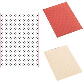 Arbuya Dots Background Plastic Embossing Folders for Card Making or Journaling DIY Template Photo Album Paper Handmade Scrapbooking Craft Decoration Mold