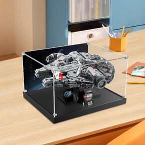 Acrylic Display Case for 75257 Millennium Falcon; ONLY Display Case