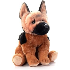 The Petting Zoo German Shepherd Dog Stuffed Animal Plushie, Gifts for Kids, Dog Plush Toy 12 inches