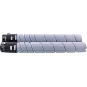 TN324K (A8DA130) 2 Pack Black Toner Cartridge Compatible with Konica Minolta Bizhub C258/C308/C368 Series