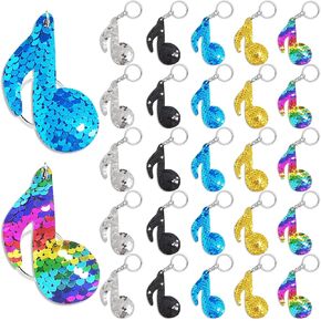 Cicibear 25 Pack Crown Sequin keychains for Gold تحت عنوان الحفلات ، هدية عيد ميلاد الأطفال والكبار ، استحمام الطفل ، Princess Princess King Queen Party ، 5 ألوان