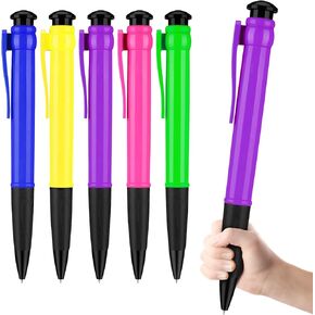 Jumbo Pens 11.3'' For Birthday Party Favors, Funny Party Favors Huge pens, Giant Pens Gag Gifts 5 Pcs