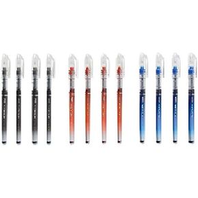 Morning Glory Mach Ball Pen 0.28 mm tip fine point tip (12 pcs) (Black) in Kuwait