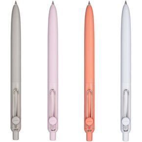 Ballpoint pen 0.38mm water-based standard model Cloud Lavender Adobe Sea Colors - 4 Pencils Set
