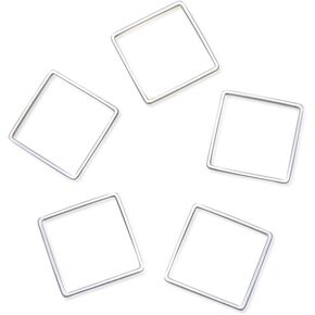Adabele 100pcs Triangle Triangle Hoop Link Hound Houndings Defulress Dehends 12 مم موصل هندسي مفتوح إطار الإطار الخلفي لـ DIY Craft Jewelry Making CF72-1