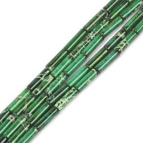 13mm Multi-Color Sea Sediment Jasper Column Tube Cylinder Loose Beads 15 inch Jewelry Making DIY Bracelet Necklace