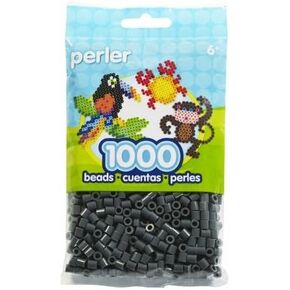 Perler Beads 1000/Pkg-Dark Gray