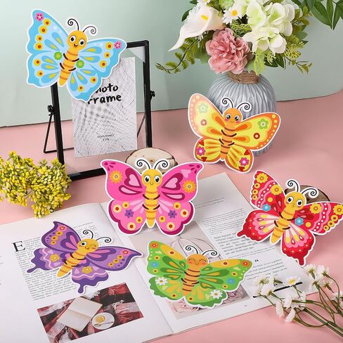 12 Packs Spring Insect Craft Kits, Make Your Own Bug Paper Craft Set, Summer DIY Art Craft Kits for School Home Game Activities (Bug 12) in Saudi Arabia