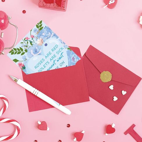 OJsensai Cute Otter Valentines Day Card for Husband Wife, Sweet Anniversary Birthday Gifts for Girlfriend Boyfriend, I Love You Card in Kuwait