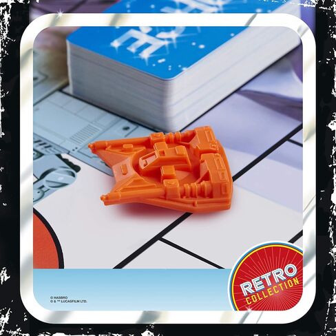 Hasbro Gaming Star Wars The Empire Strikes Back Hoth Ice Planet Adventure Board ؛ بناءً على لعبة لوحة 1980 ؛ الحصري Luke Skywalker (Snowspeeder) الشكل in Kuwait