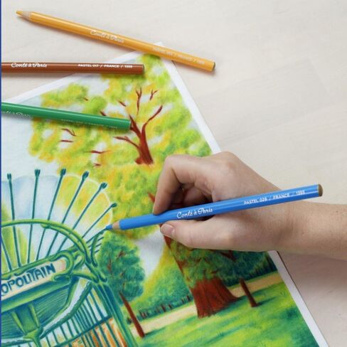 Conté à Paris 48 Count Assorted Pastel Pencils in Kuwait