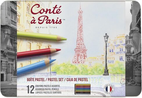 Conté à Paris 48 Count Assorted Pastel Pencils in Kuwait