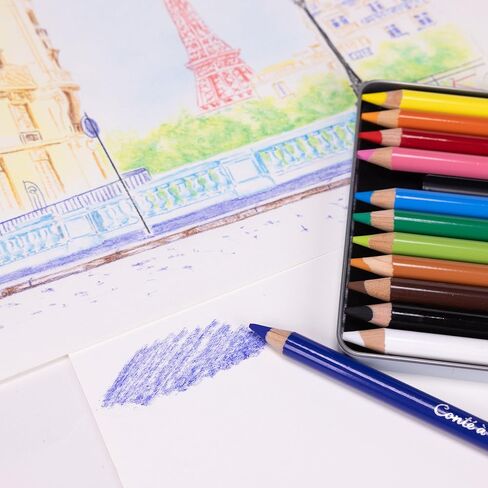 Conté à Paris 48 Count Assorted Pastel Pencils in Kuwait