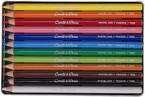 Conté à Paris 48 Count Assorted Pastel Pencils in Kuwait