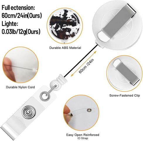 بكرات شارة قابلة للسحب ، حاملي شارات الهوية قابلة للسحب ، حامل بطاقة الهوية القابلة للسحب للمعلم والطالب وعامل المكتب (أشجار نخيل شاطئ المحيط الاستوائي) in Kuwait