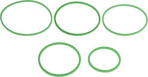Fish Feeding Ring, Floating Plant Corral, Aquarium Floating Plant Ring, Floating Ring Aquarium Feeding Ring, Fish Tank Plant Corral Set for Aquarium Accessories, 5pcs, Green in Kuwait