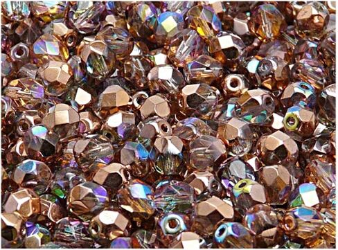 150 pcs Fire Polished Faceted Beads Round 6 mm, Mix Purple, Czech Glass in Saudi Arabia