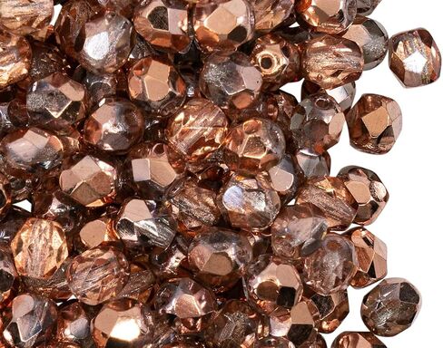 150 pcs Fire Polished Faceted Beads Round 6 mm, Mix Purple, Czech Glass in Saudi Arabia