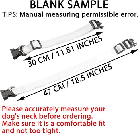 CENWA Blind Dog Collar Blind Dog Alerts Blind Dogs Special Needs Dog Adjustable Dog Collar (White Blind Dog) in Saudi Arabia