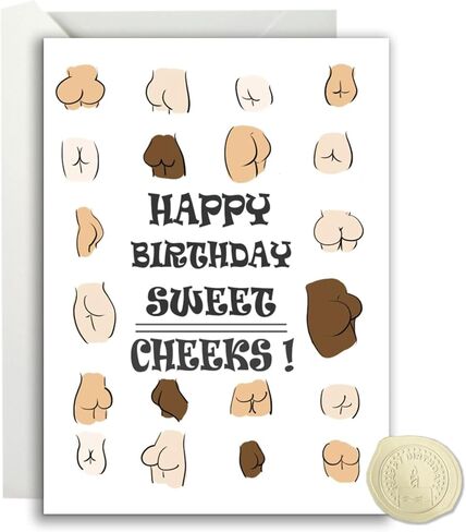 Funny Birthday Card for Women Sister - Happy Birthday Gifts for Bestie - Bestie Birthday Card - Best Friend Birthday Cards Gifts in Saudi Arabia