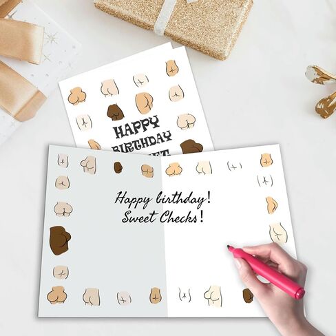 Funny Birthday Card for Women Sister - Happy Birthday Gifts for Bestie - Bestie Birthday Card - Best Friend Birthday Cards Gifts in Saudi Arabia