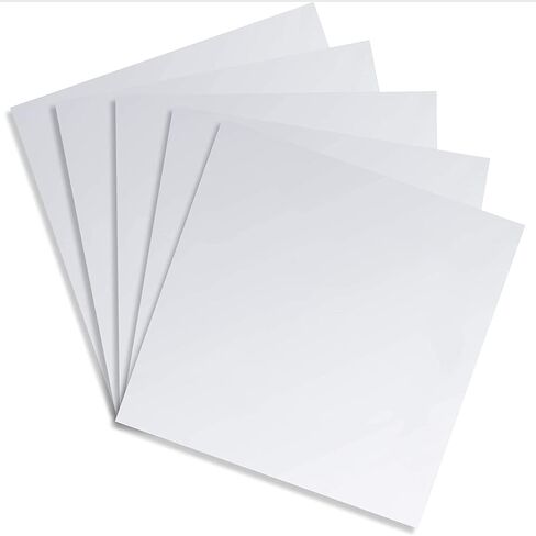 Juvale 5 Pack 12x12 Inch Pet Leavible Mirror ، ملصقات جدار مربعة مربعة غير قابلة للرسوم. in Kuwait