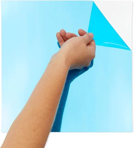 Juvale 5 Pack 12x12 Inch Pet Leavible Mirror ، ملصقات جدار مربعة مربعة غير قابلة للرسوم. in Kuwait