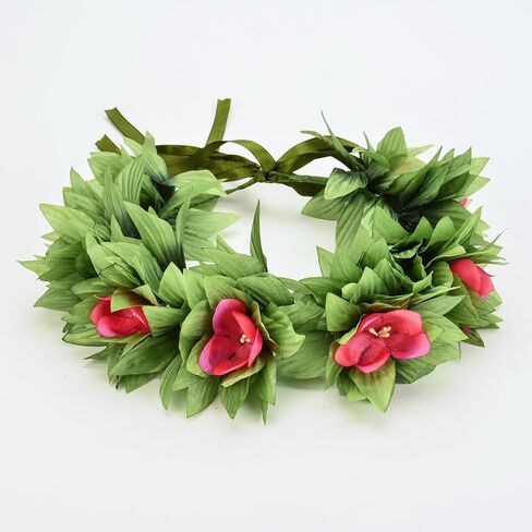 DDazzling Princess Costume Set with Hawaiian Flower Garland and Necklace in Saudi Arabia