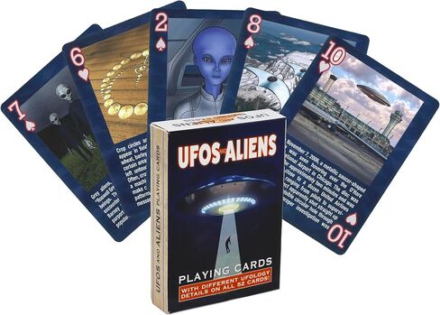 Paradise Cay Publications ، Inc. Squatch MetalWorks Bigfoot Play Cards - Standard 52 Card Deck - أوراق لعب فريدة وممتعة مع الرسوم التوضيحية والحقائق - مثالية لعشاق Sasquatch in Kuwait