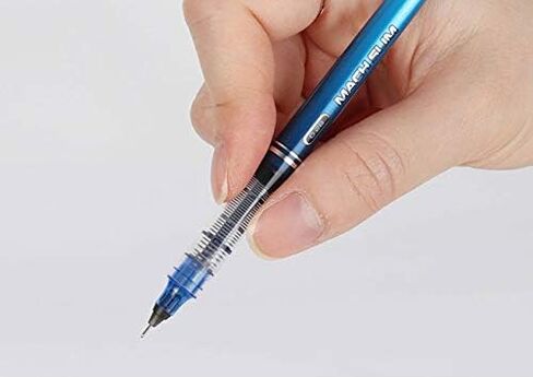 Morning Glory Mach Ball Pen 0.28 mm tip fine point tip (12 pcs) (Black) in Kuwait